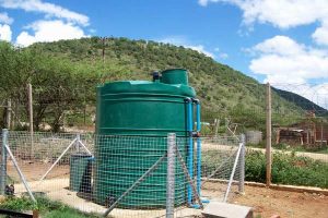 Ngubevo Clinic rural sewage treatment plant
