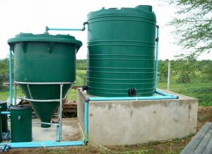 Ophansi Clinic sewage treatment